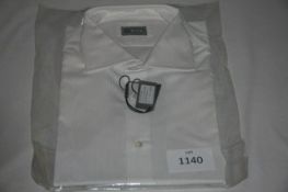 RAKE - shirt colour white size 17 retail £185
