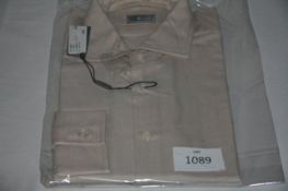 RAKE - shirt colour beige size 16 1/2