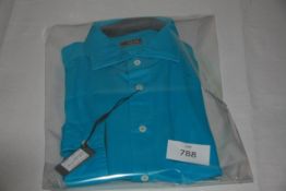 RAKE - Shirt colour Aqua Size 16  1/2  Retail Â£250