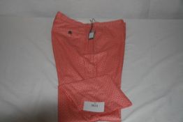 RAKE - trousers colour raspbry size 36 retail Â£225