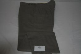 RAKE - trousers colour pale grey size 32