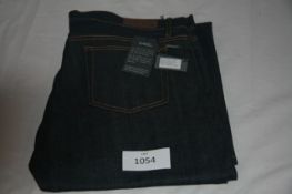 RAKE - jeans colour indigo size 36/35 retail £245