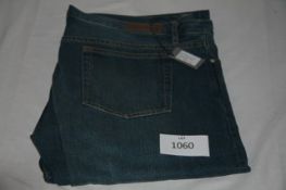 RAKE - jeans colour indigo size 38/34 retail £245