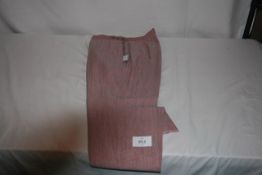 RAKE - trousers colour raspbry size 34 retail Â£295