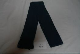 RAKE - scarf colour blue