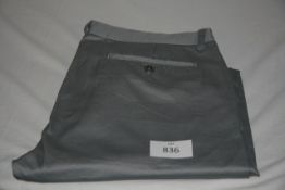 RAKE- chino trousers colour grey size 38