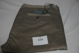 RAKE - chino trousers colour olvie size 32