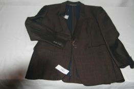 RAKE - jacket  colour dark brown size 38