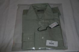 RAKE - shirt pale green size 16 retail reduced to Â£85
