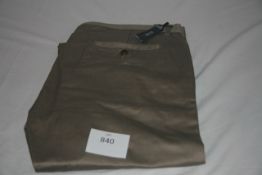 RAKE - chino trousers colour olive size 38