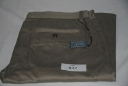 RAKE - chino trousers colour olive size 36