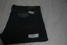 RAKE - jeans colour indigo size 38/35 retail £245