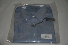 RAKE - shirt colour blue size 16 1/2