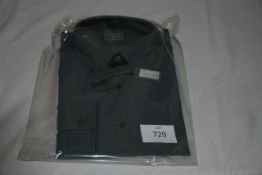 RAKE - shirt colour blue size 16 1/2 retail Â£185