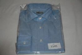RAKE - shirt colour blue size 15 1/2