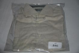 RAKE - shirt colour cream size 15