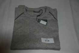 RAKE - cashmere sweatshirt colour grey size XLretail Â£495