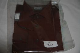 RAKE - shirt colour rust size 16 1/2 retail Â£175