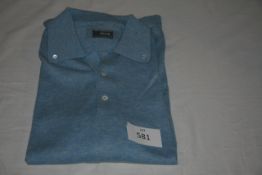 RAKE - polo jumper colour sky size m retail Â£364