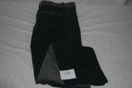 RAKE - trousers colour brown size 32