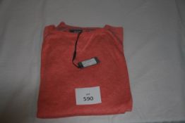 RAKE - sweater colour raspbry size m retail Â£245