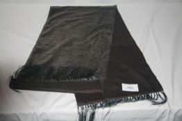 RAKE - large scarf colour brown