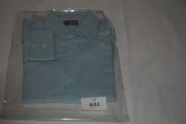 RAKE - shirt colour blue size 15