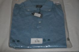 RAKE - polo jumper colour sky size m retail Â£364