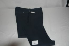 RAKE - trousers colour navy size 38 retail Â£315