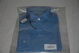 RAKE - shirt colour blue size 15 retail £210