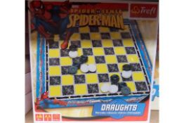24 x Trefl Marvel Spiderman draughs game for ages 5+. Brand new and Packaged! RRP Â£431.76!