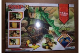 10 x Snap X Gormiti Forest large 152 piece 2 in 1 playsets. Hours of fun, great quality set. Ideal