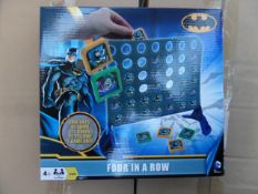 18 x DC Comics Batman 4 in a Row Game. Each set includes (42 chips, 21 blue and 21 yellow and a game