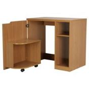 1 x Pallet to contain 10 x Tesco Seattle Hideaway computor desks, brand new and boxed. Boxes may