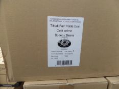 24 x 1 KG Bags of Tiktak Duet 100% Arabica Coffee Beans Cafe CrÃ¨me. RRP Â£480! This blend's full
