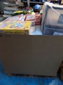 1 x Pallet full of BRAND NEW Supermarket/Highstreet stores OVERSTOCKS approx. 4 FOOT TALL. To