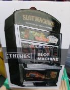 20 x 'THINGS' Slot machine arcade game toys, great fun. Can be used as a money box! New and Boxed.