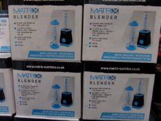 7 x Matrix Nutrition 230W Blenders. Makes healthy, nutritious smoothies and protein shakes to go!