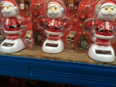 x150 - Dancing Solar Santas - AR14196 - BRAND NEW