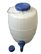 15 Litre Round Water Kegs (20pcs) - Brand New  This HEAVY DUTY new designed KEG SHAPED water carrier
