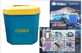 Kobold Car Washer (3pc) - Brand New  Kobold Portable Car Washer; Precision cleaning action, in an