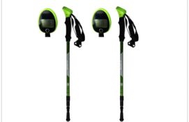Pedometer Trekking Poles (12pcs) - Brand New  This NEW TO THE MARKET unique walking pole has a