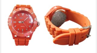 Womens Orange Dial Watch (30pcs) - Brand New  Womans sport watch, with orange dial and wrist strap.