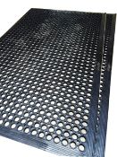 10PCS - Large Rubber Mats - BRAND NEW This rubber anti fatigue mat is great for industrial work