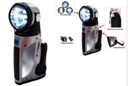 MAGNETIC DYNAMO RECHARGEABLE CORDLESS CAMPING LANTERN WORK (14pcs) - Brand New  This new portable