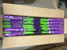 40 Twist Mops - BRAND NEW - Colour: Purple/Green