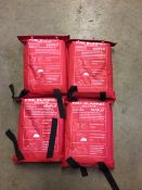 x16 - 1.8m x 1.8m Fire blankets.  BRAND NEW