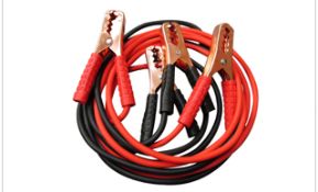 200amp JUMP LEADS BOOSTER CABLES (20pc) - Brand New  Heavy duty tangle free cables - 200amp Red