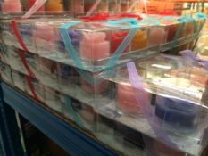 x50 - Sets of 6 Candles in Holders - Boxed Sets with Ribbon - AR14065 BRAND NEW