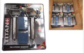 Large Titan Peeler Set (50pcs) - Brand New  The Multipurpose & Multifunctional titan Peeler for